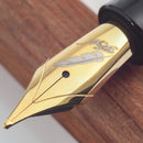 Fine Writing International Rosewood Vacuum Fountain Pen - Pen Nib | EndlessPens