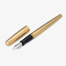 Gravitas Fountain Pen - Entry - Raw Brass - EndlessPens
