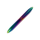 Gravitas Fountain Pen - Flagship - Stainless Steel Rainbow Skittle PvD - EndlessPens