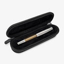 Gravitas Fountain Pen - Monster Grade 5 Titanium Polished + Ultem Barrel - EndlessPens