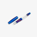 Gravitas Fountain Pen - Monster Grade 5 Titanium TiSiNx + Acrylic Barrel - EndlessPens