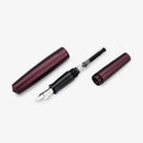 Gravitas Fountain Pen - Pocket - Aluminium Cherry Velvet - EndlessPens