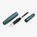 Gravitas Fountain Pen - Pocket - Aluminum Pine - EndlessPens