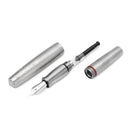 Gravitas Fountain Pen - Pocket - Crystalized Titanium - Limited Edition (2025) - EndlessPens