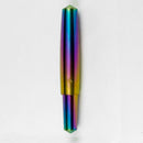 Gravitas Fountain Pen - Pocket - Grade 5 Titanium Rainbow Skittle PVD - Limited Edition (2025) - EndlessPens