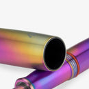 Gravitas Fountain Pen - Pocket - Grade 5 Titanium Rainbow Skittle PVD - Limited Edition (2025) - EndlessPens