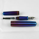 Gravitas Fountain Pen - Pocket - Raw Grade 5 Titanium TiSiNx - EndlessPens