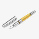 Gravitas Fountain Pen - Vac 2.0 G5 Titanium Machine Finish