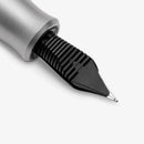 Gravitas Fountain Pen - Vac 2.0 G5 Titanium Stonewashed Finish