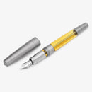 Gravitas Fountain Pen - Vac 2.0 G5 Titanium Stonewashed Finish