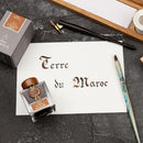 J Herbin Ink Bottle (50ml) - 1670 Anniversary Ink - Terre du Maroc