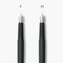 Kakimori Aluminium Fountain Pen - Nib Sizes