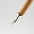 Kakimori Pen Nib Part - Nib Installed On A Fountain Pen