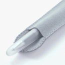 Kakimori Soft Pen Case (1 Slot) - White Pen and White Case | EndlessPens
