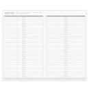 Kokuyo Jibun-Techo Diary Mini B6 Slim Notebook (2027) - Movie List | EndlessPens
