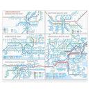 Kokuyo Jibun-Techo Diary Mini B6 Slim Notebook (2027) - Route Map | EndlessPens