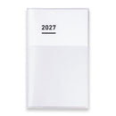 Kokuyo Jibun-Techo Diary A5 Slim Notebook (2027) - White | EndlessPens
