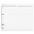 Kokuyo Jibun-Techo Diary Mini B6 Slim Notebook (2027) - Money Plan | EndlessPens