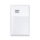 Kokuyo Jibun-Techo Diary Mini B6 Slim Notebook (2027) - White | EndlessPens