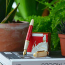 Laban Flame Fountain Pen - Box Set