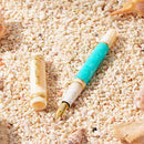 Laban Lagoon Fountain Pen - With Pebbles and Shells
