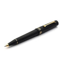 Leonardo Momento Zero Black Matte Ballpoint Pen - Gold