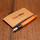 Leonardo Fountain Pen - DolceVita Furore - Blue Orange (Parthenope) - EndlessPens