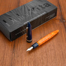 Leonardo Fountain Pen - DolceVita Furore - Blue Orange (Parthenope) - EndlessPens