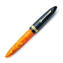 Leonardo Fountain Pen - DolceVita Furore - Blue Orange (Parthenope) - EndlessPens
