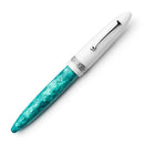 Leonardo Fountain Pen - DolceVita Furore - White Emerald (Smeralda) - EndlessPens