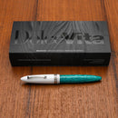 Leonardo Fountain Pen - DolceVita Furore - White Emerald (Smeralda) - EndlessPens