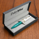 Leonardo Fountain Pen - DolceVita Furore - White Emerald (Smeralda) - EndlessPens