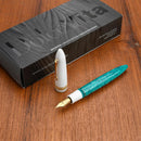 Leonardo Fountain Pen - DolceVita Furore - White Emerald (Smeralda) - EndlessPens