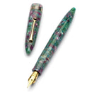 Leonardo Furore Aquapetra Fountain Pen (Stainless Steel) - Pen and Cap Cover | EndlessPens