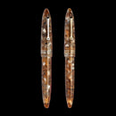 Leonardo Fountain Pen - Furore Redesigned - Acqua Ambrata (14K Gold) - EndlessPens
