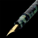 Leonardo Fountain Pen - Furore Redesigned - Fiordo di Furore (14K Gold) - EndlessPens
