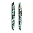 Leonardo Fountain Pen - Furore Redesigned - Fiordo di Furore (Stainless Steel) - EndlessPens