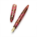 Leonardo Fountain Pen - Furore Redesigned - Lampone Selvatico (14K Gold) - EndlessPens