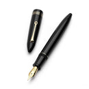 Leonardo Fountain Pen - Furore Redesigned - Notte di Furore (14K Gold) - EndlessPens