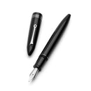 Leonardo Fountain Pen - Furore Redesigned - Notte di Furore (14K Gold) - EndlessPens