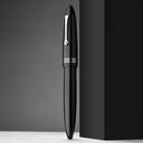 Leonardo Fountain Pen - Furore Redesigned - Notte di Furore (14K Gold) - EndlessPens