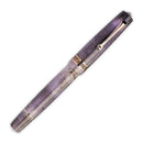 Leonardo Momento Magico Amethyst Fountain Pen (14K Gold) - Rose Gold Variant On White Background | EndlessPens