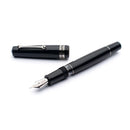 Leonardo Fountain Pen - Momento Magico (14K Gold) - Black Glossy - New Edition (2022)