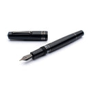 Leonardo Fountain Pen - Momento Magico (14K Gold) - Black Glossy - New Edition (2022)