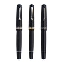 Leonardo Fountain Pen - Momento Magico (14K Gold) - Black Glossy - New Edition (2022)