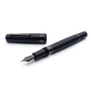 Leonardo Fountain Pen - Momento Magico (14K Gold) - Black Matte - New Edition (2022)