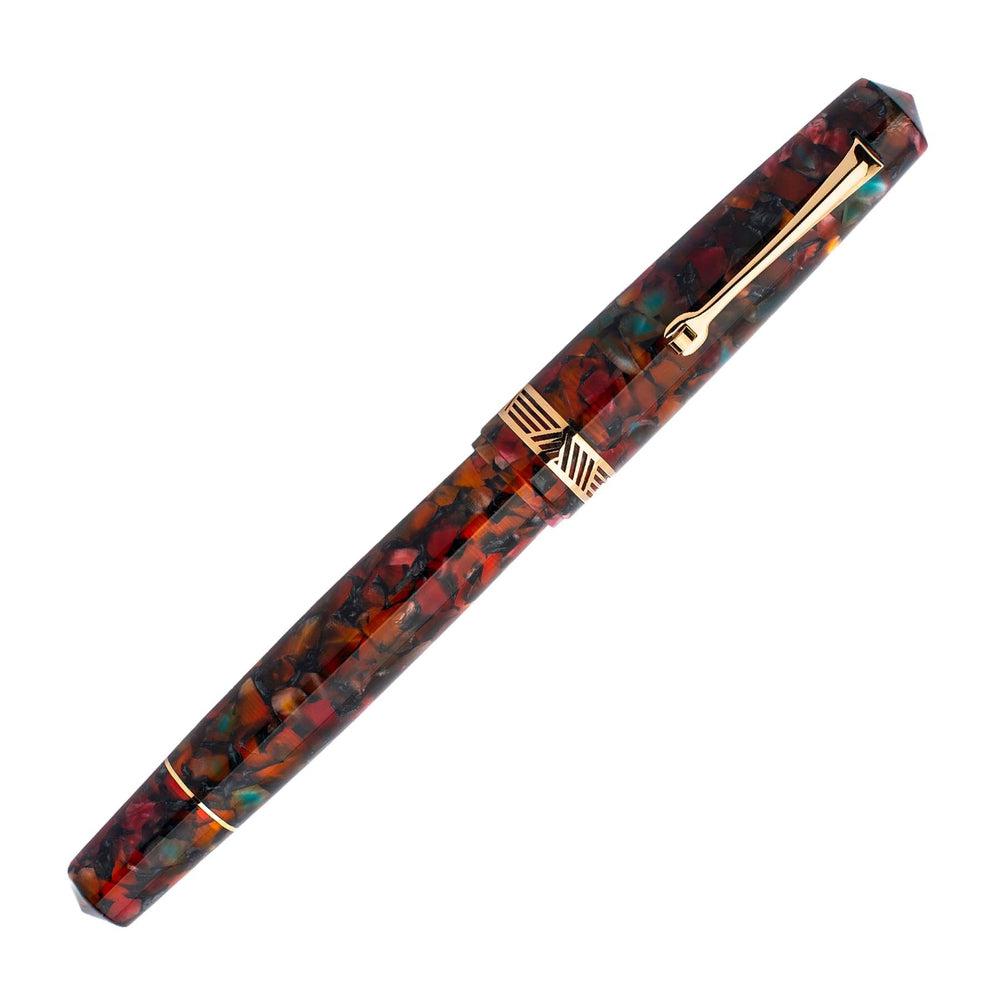 Lush Gothic and Dark Wonders : EndlessPens Celebrates Writers, Part III - Leonardo Momento Magico Millefiori Fountain Pen (14K Gold)