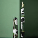 Leonardo Fountain Pen - Momento Magico - Foglia (Stainless Steel) - EndlessPens