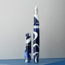 Leonardo Fountain Pen - Momento Magico - Onda Blue (14K Gold) - EndlessPens