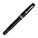 Leonardo Fountain Pen - Momento Magico (Stainless Steel) - Black Glossy - New Edition (2022)